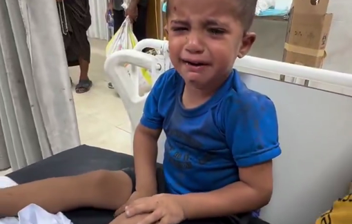 Thumbnail preview image for the video titled: Children injured in night Israeli artillery shelling of Al-Sabra neighborhood